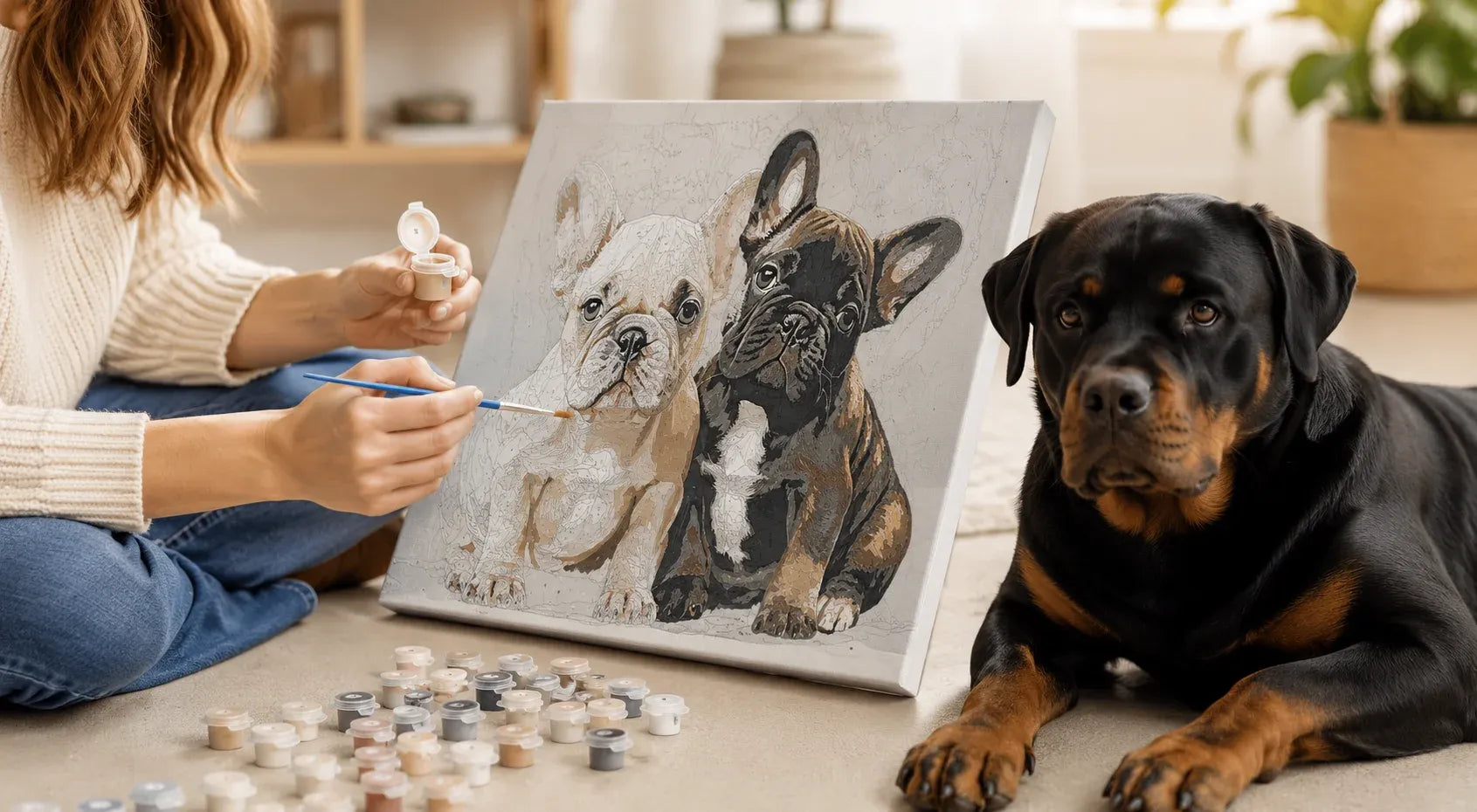 Dogs Paint by Numbers