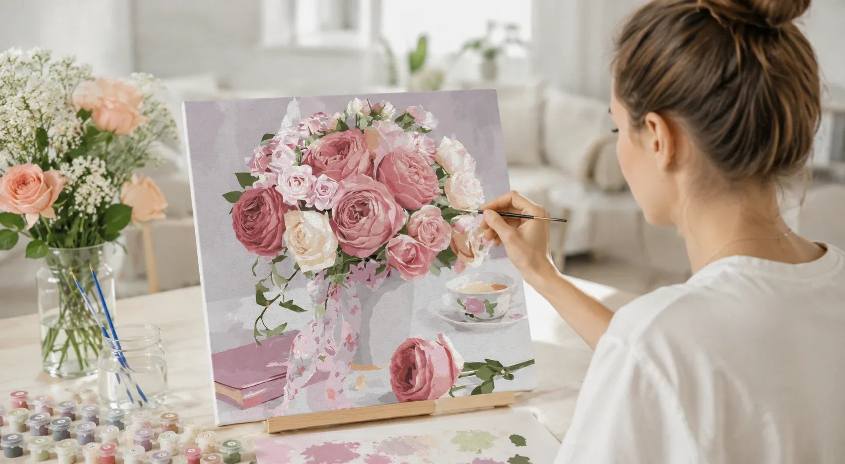 Paint by Numbers Flowers