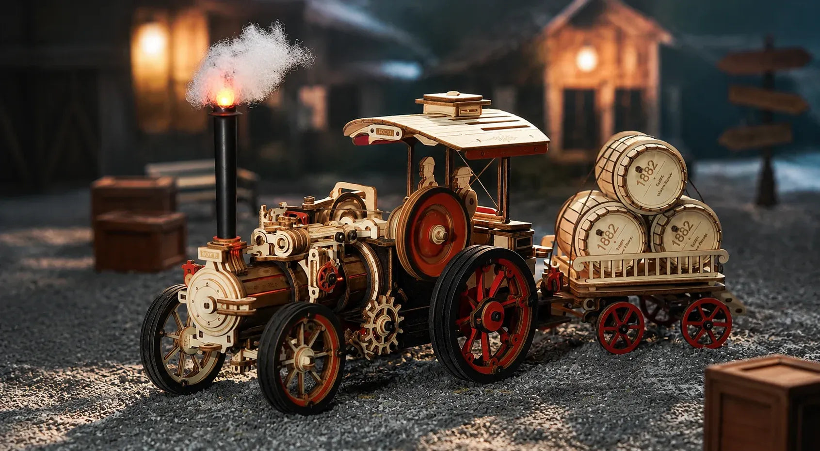 Wooden Mechanical 3D Puzzles