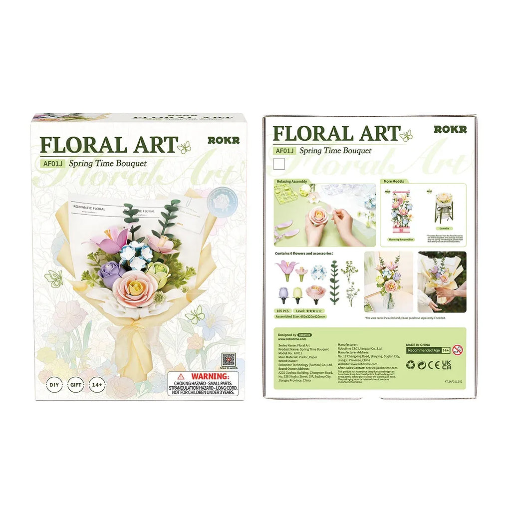 Spring Time DIY 3D Flower Bouquet Puzzle