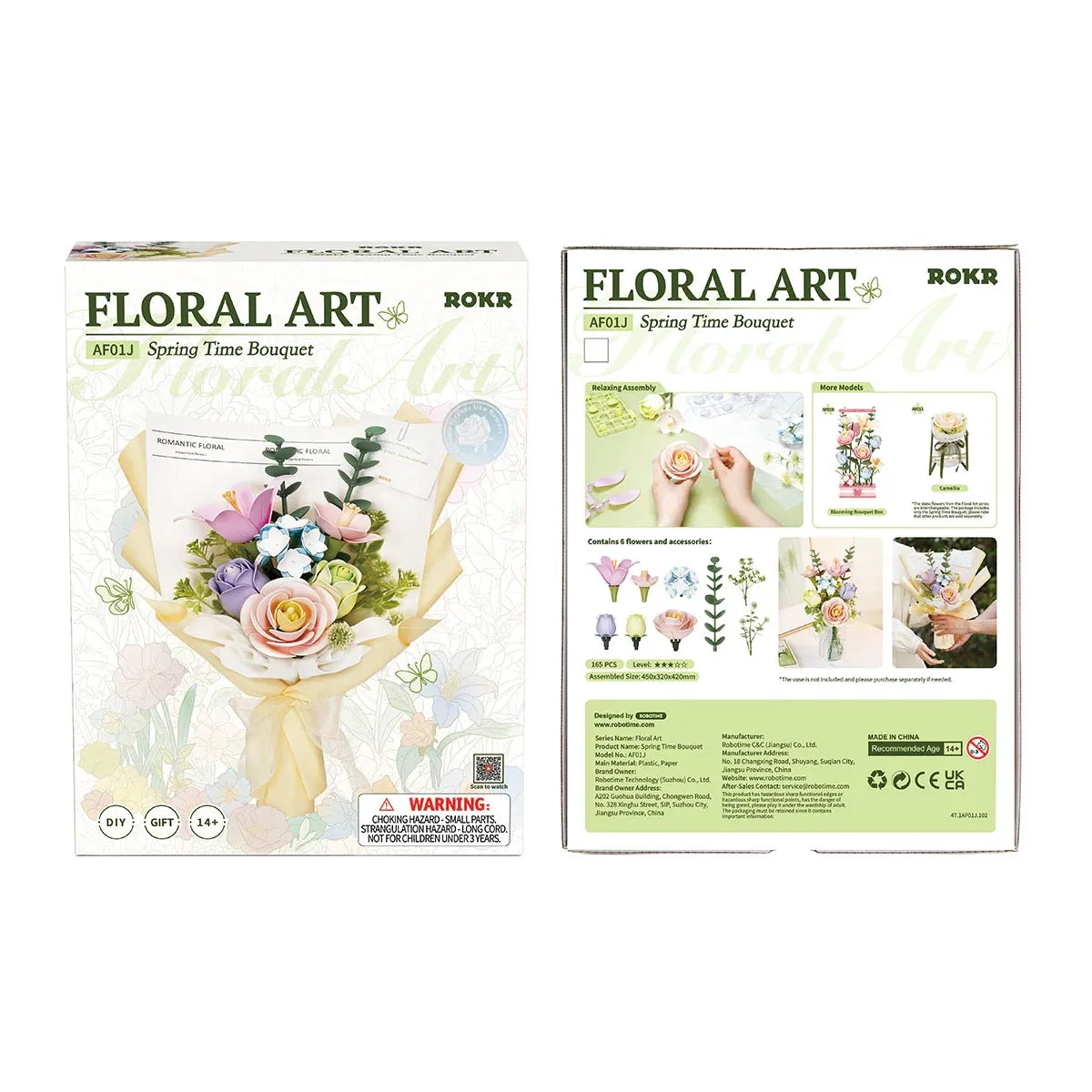 Spring Time DIY 3D Flower Bouquet Puzzle