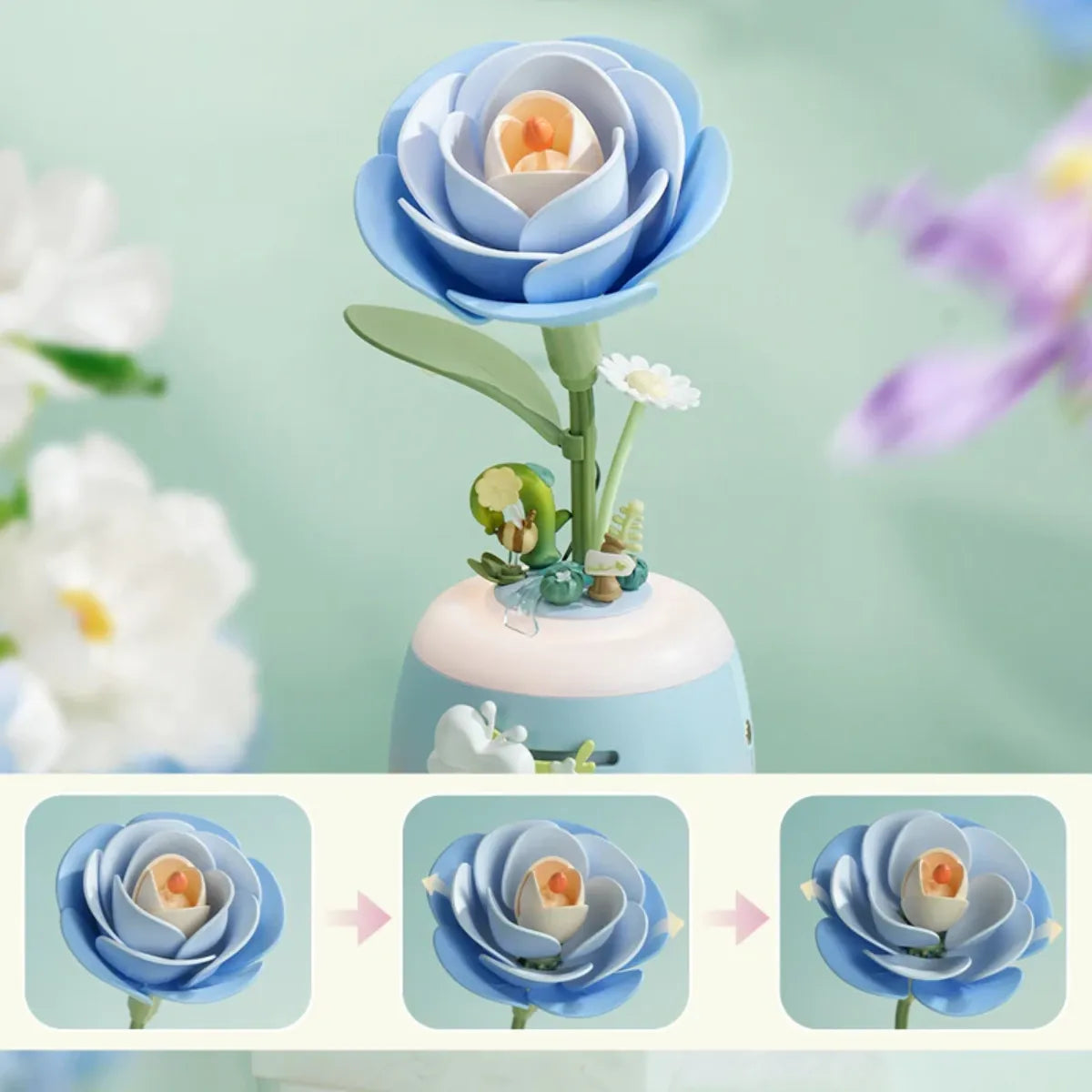 Starry Camellia DIY 3D Flower Night Light