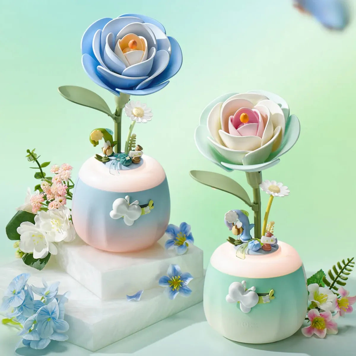 Starry Camellia DIY 3D Flower Night Light
