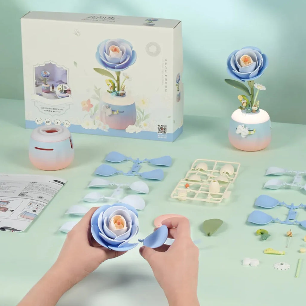 Starry Camellia DIY 3D Flower Night Light