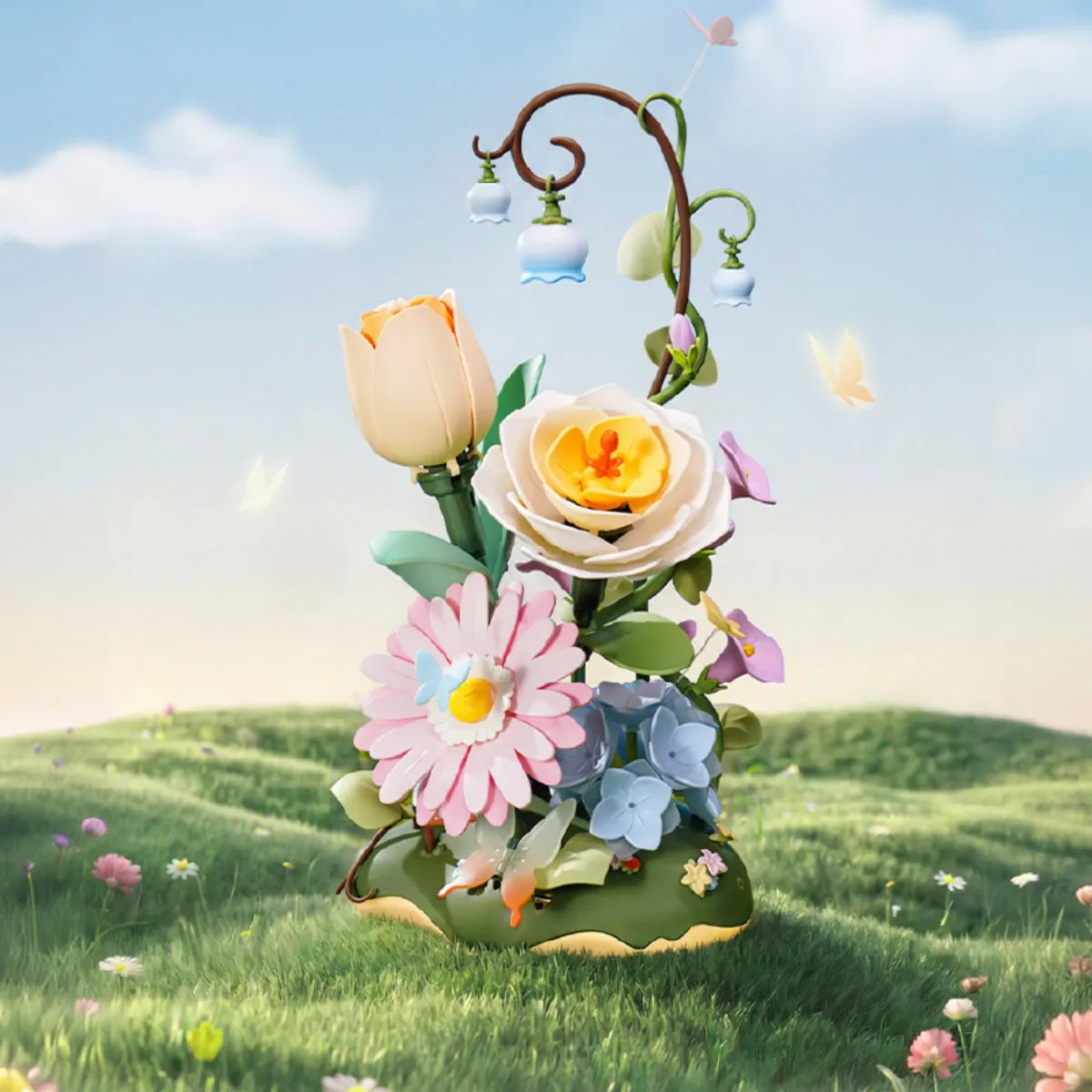 Garden Ramble DIY 3D Bouquet Puzzle