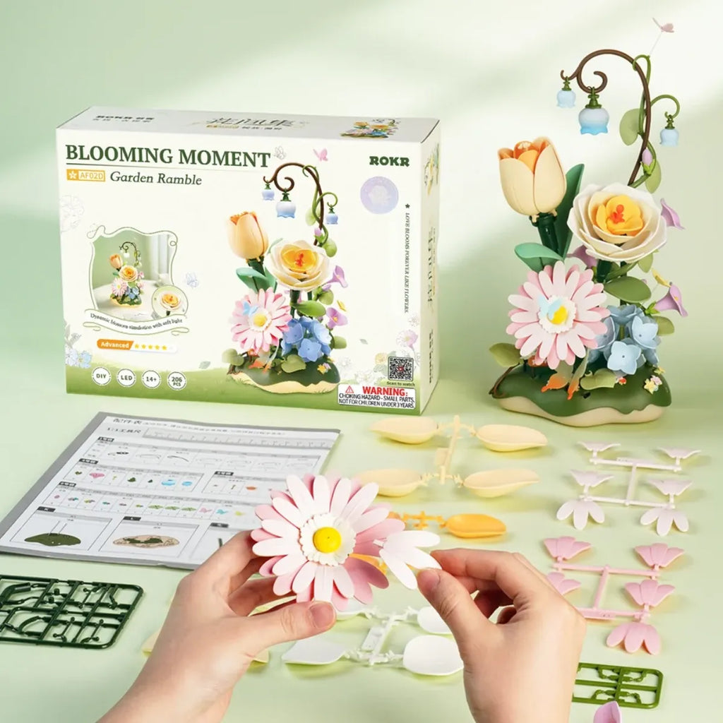 Garden Ramble DIY 3D Bouquet Puzzle