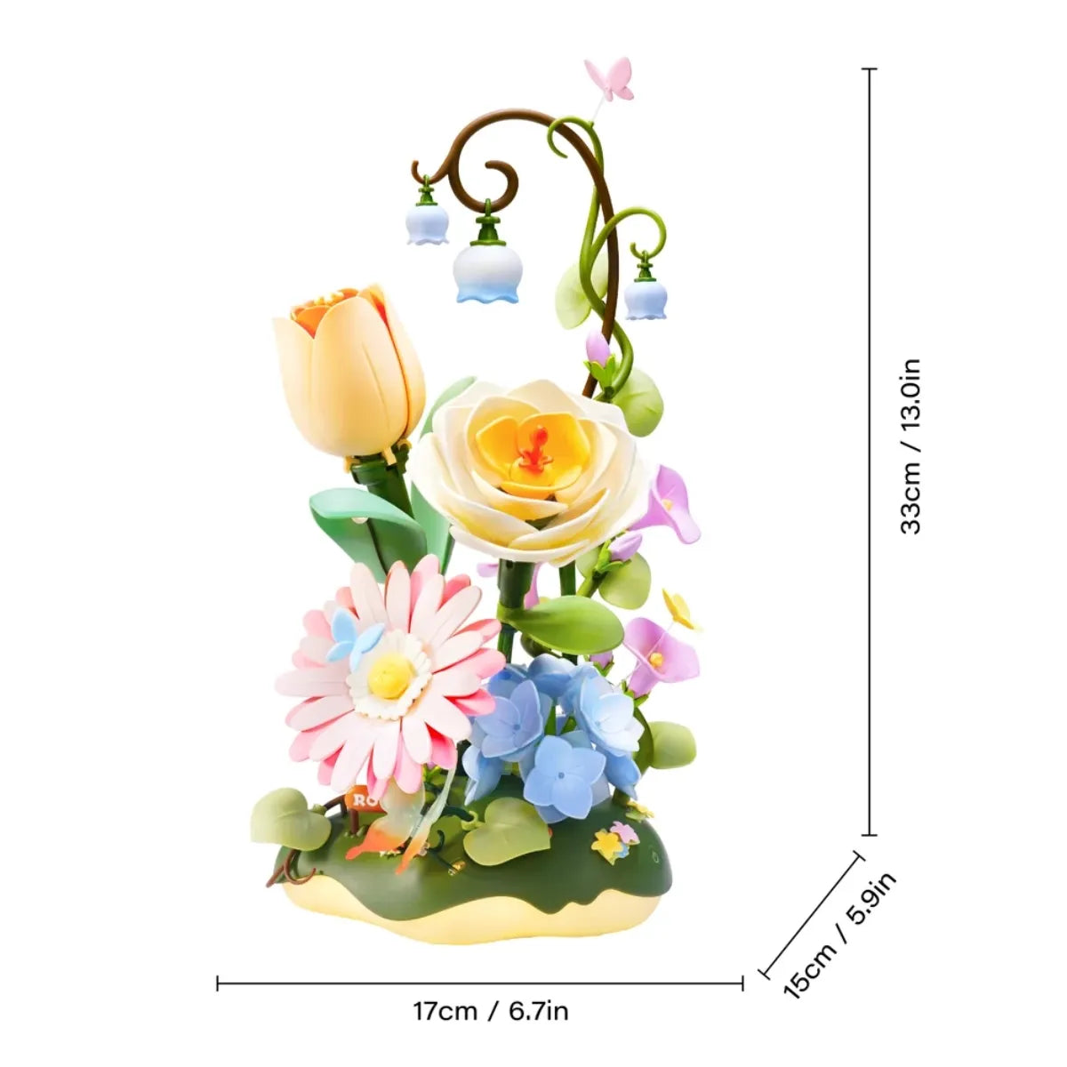 Garden Ramble DIY 3D Bouquet Puzzle