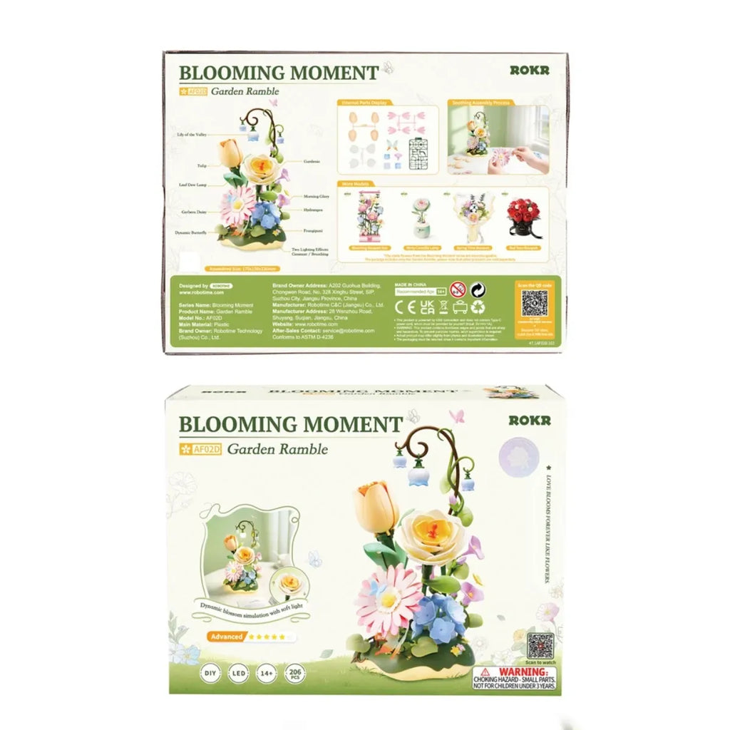 Garden Ramble DIY 3D Bouquet Puzzle