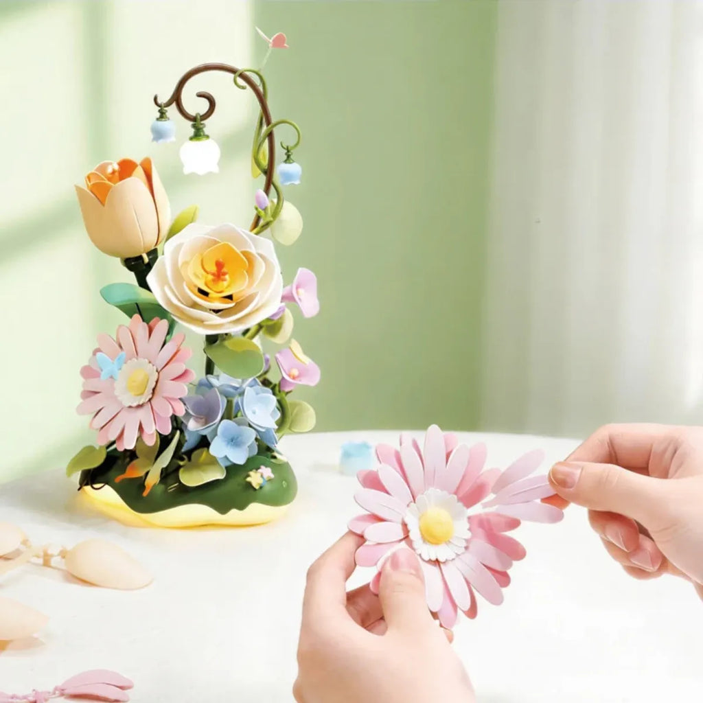 Garden Ramble DIY 3D Bouquet Puzzle