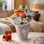 Twilight Sky DIY 3D Flower Bouquet Puzzle