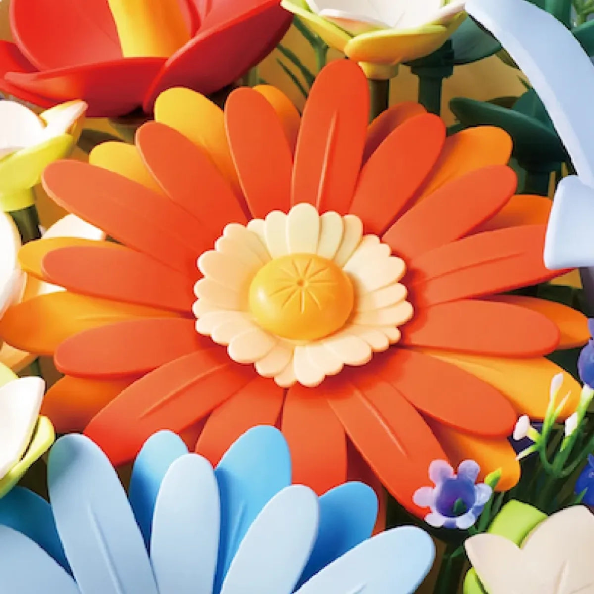 Twilight Sky DIY 3D Flower Bouquet Puzzle