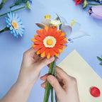 Twilight Sky DIY 3D Flower Bouquet Puzzle