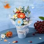 Twilight Sky DIY 3D Flower Bouquet Puzzle