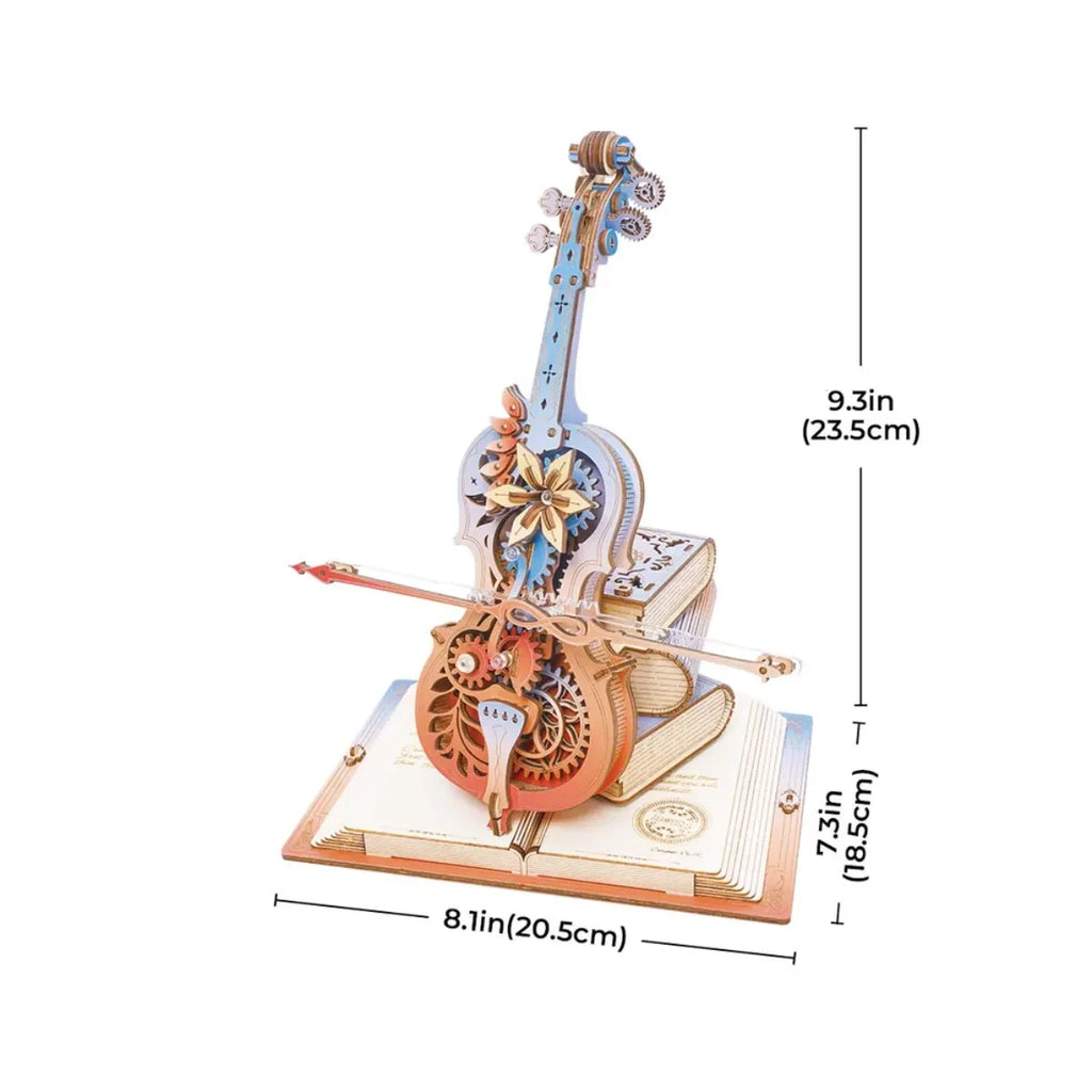 Symphony of Gorgeous Dreams Mechanical Music Box 3D Wooden Puzzle