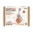 Symphony of Gorgeous Dreams Mechanical Music Box 3D Wooden Puzzle
