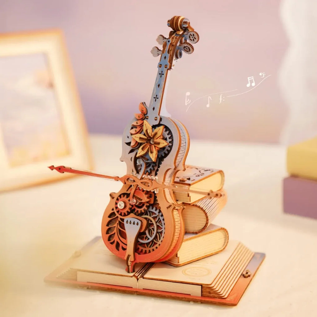 Symphony of Gorgeous Dreams Mechanical Music Box 3D Wooden Puzzle