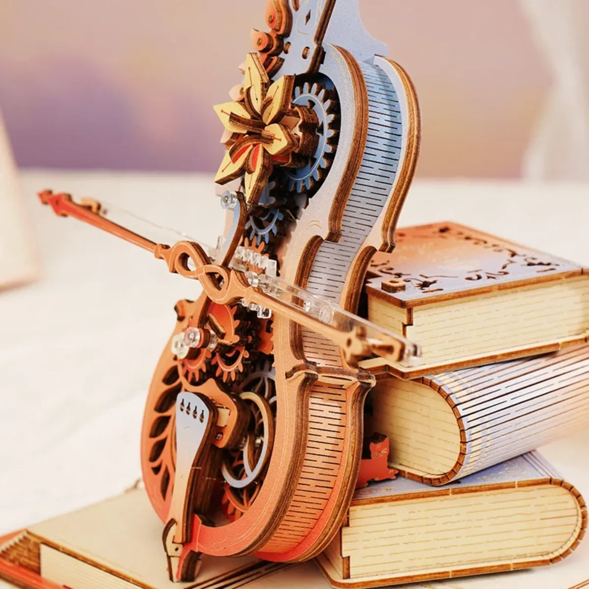 Symphony of Gorgeous Dreams Mechanical Music Box 3D Wooden Puzzle