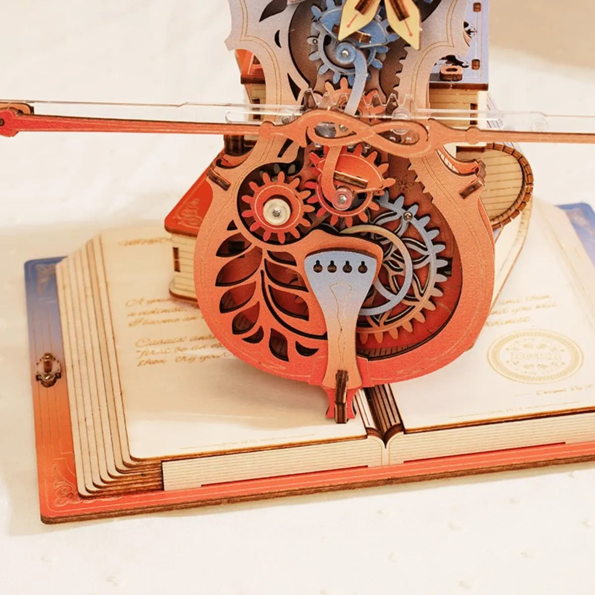 Symphony of Gorgeous Dreams Mechanical Music Box 3D Wooden Puzzle