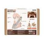 Magic Harp Mechanical Music Box 3D Wooden Puzzle