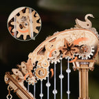Magic Harp Mechanical Music Box 3D Wooden Puzzle