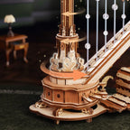 Magic Harp Mechanical Music Box 3D Wooden Puzzle