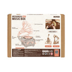Diva Gramophone Mechanical Music Box 3D Wooden Puzzle