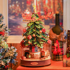 Christmas Melody Tree 3D Wooden Puzzle Music Box