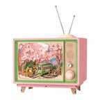 Sakura Dreamy Tour 3D Wooden Puzzle Music Box