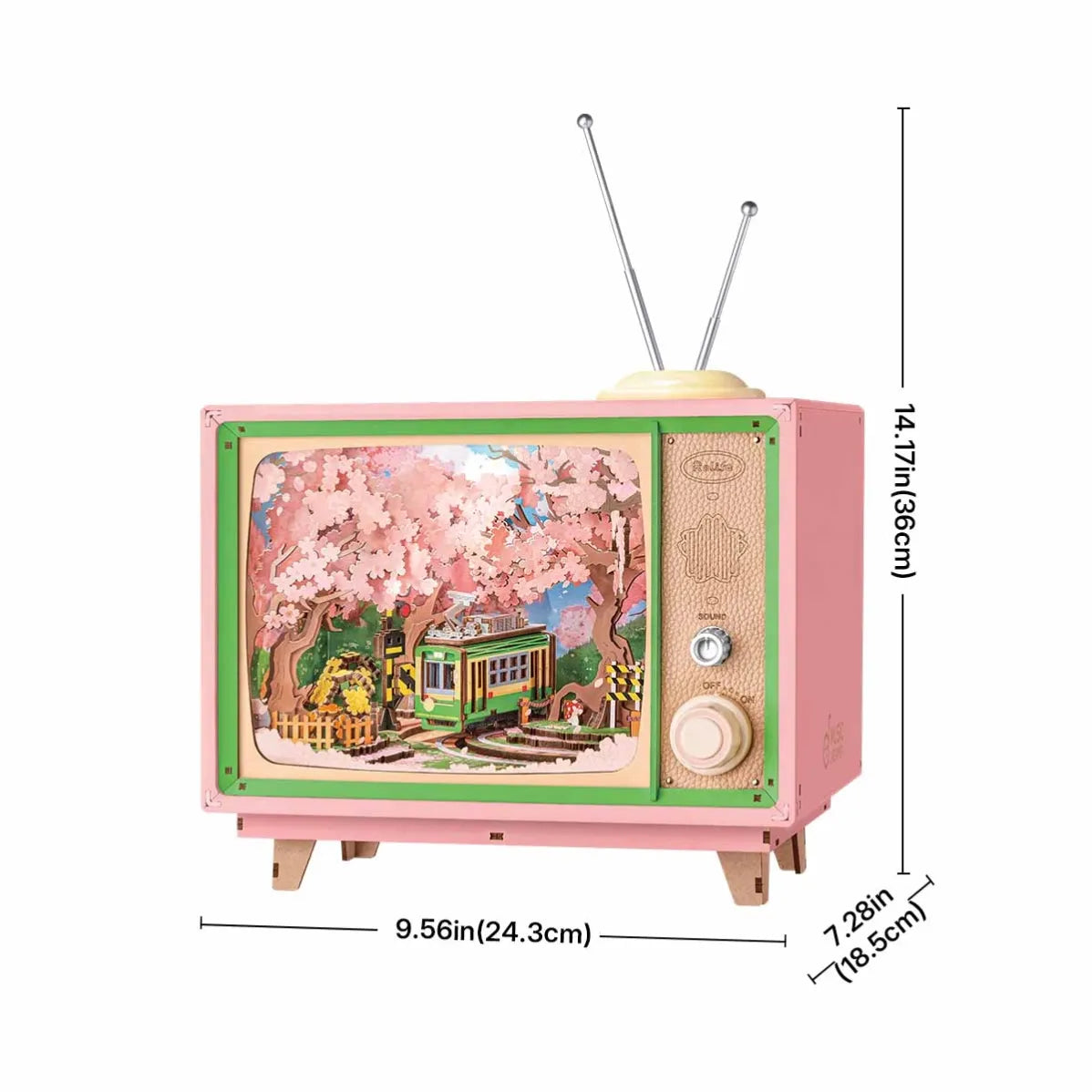 Sakura Dreamy Tour 3D Wooden Puzzle Music Box