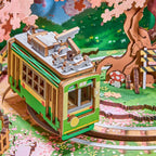 Sakura Dreamy Tour 3D Wooden Puzzle Music Box