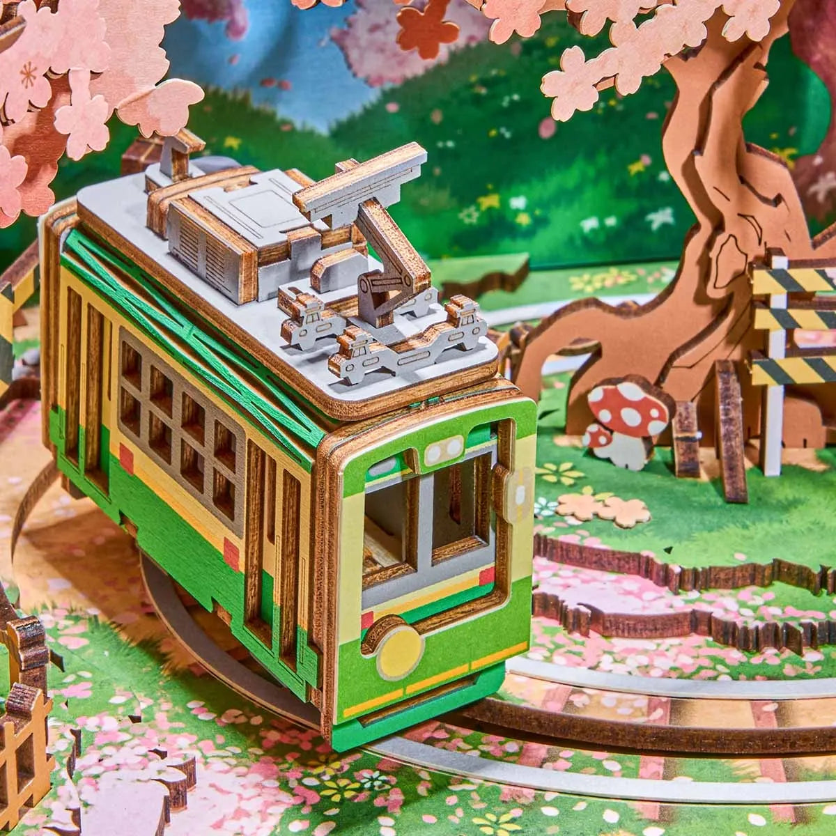 Sakura Dreamy Tour 3D Wooden Puzzle Music Box