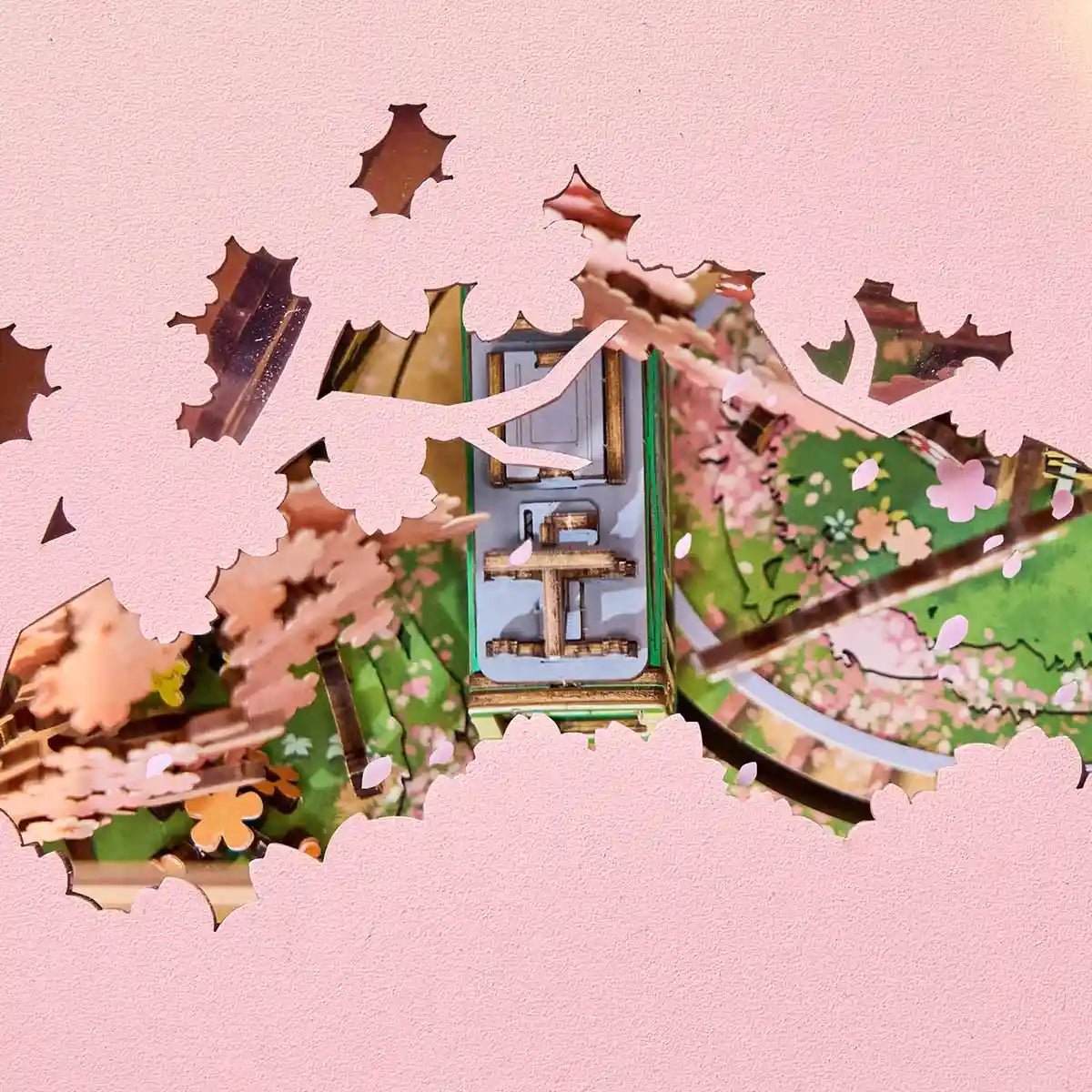 Sakura Dreamy Tour 3D Wooden Puzzle Music Box