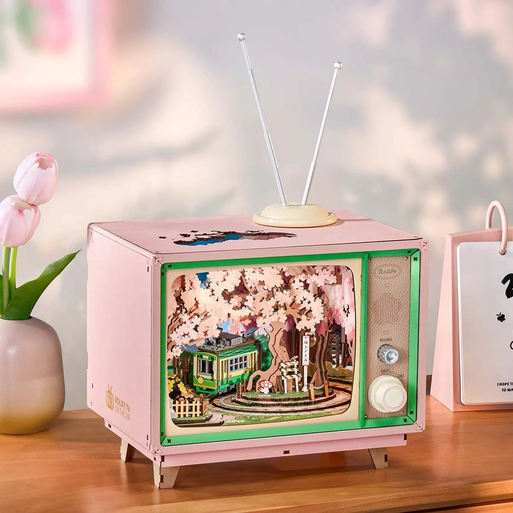 Sakura Dreamy Tour 3D Wooden Puzzle Music Box