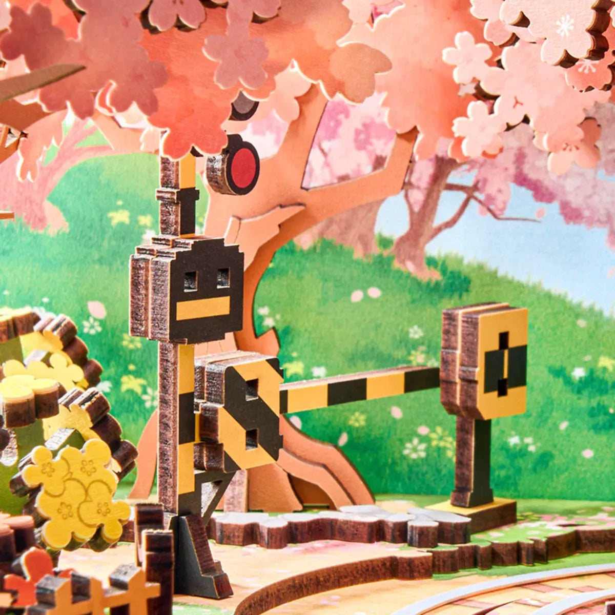 Sakura Dreamy Tour 3D Wooden Puzzle Music Box