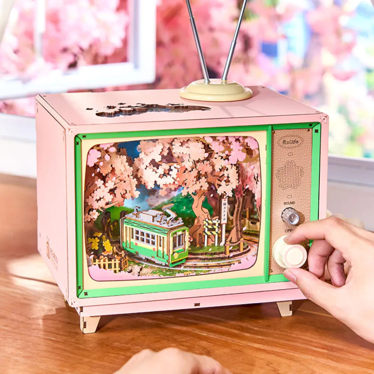 Sakura Dreamy Tour 3D Wooden Puzzle Music Box