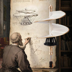Leonardo da Vinci's Helicopter Mechanical 3D Puzzle