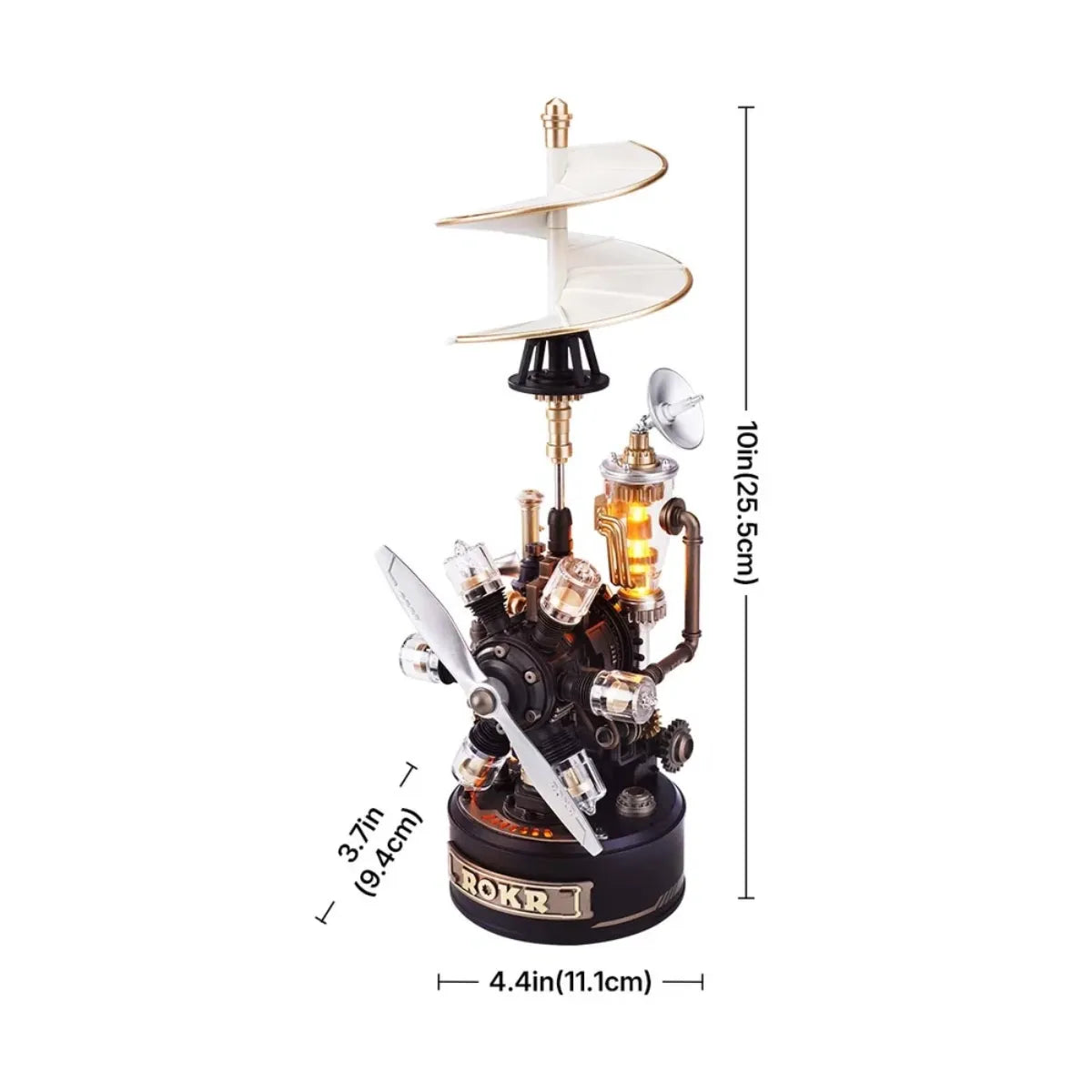 Leonardo da Vinci's Helicopter Mechanical 3D Puzzle