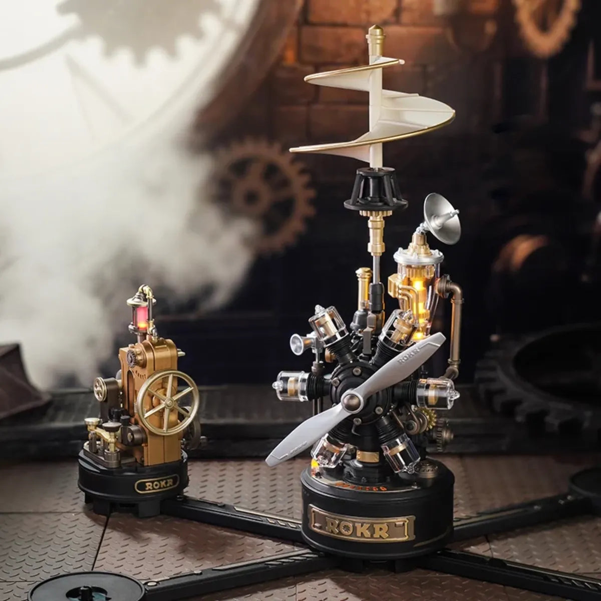 Leonardo da Vinci's Helicopter Mechanical 3D Puzzle
