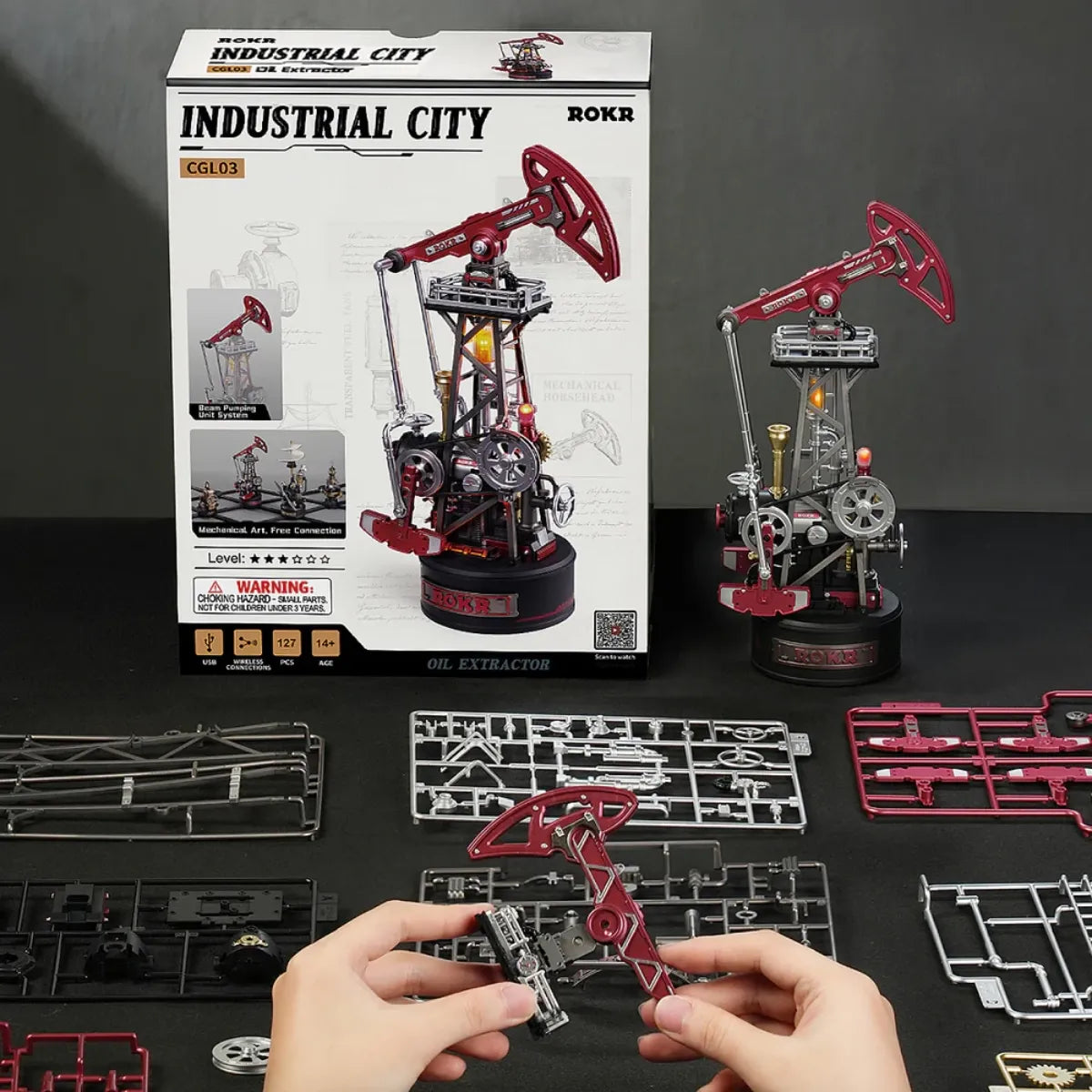 Oil Pump Mechanical 3D Puzzle