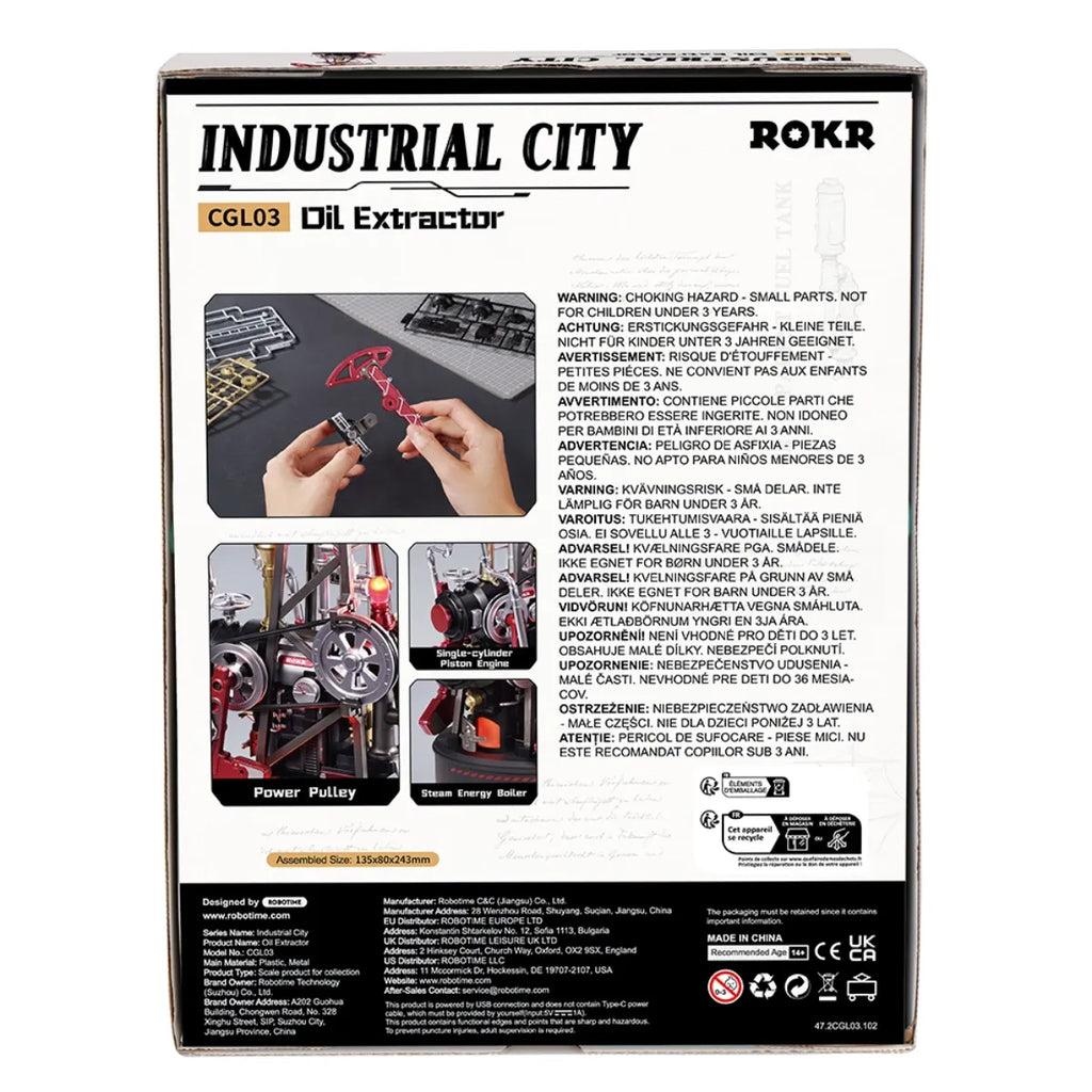 Oil Pump Mechanical 3D Puzzle