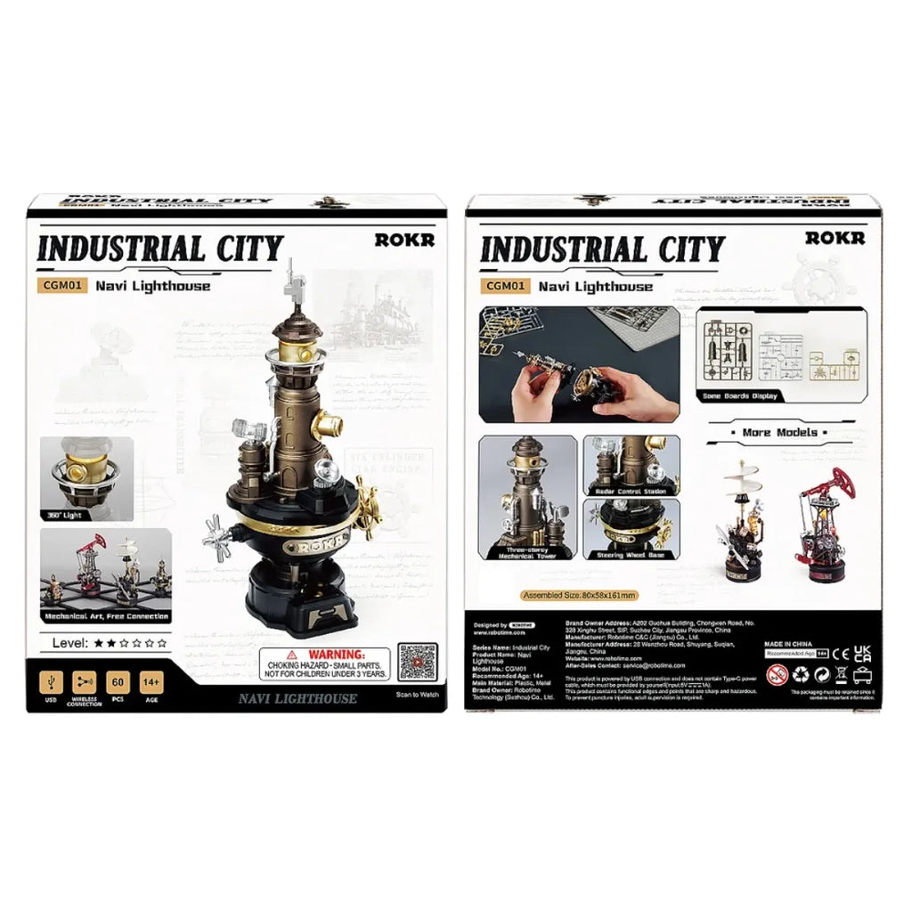 Navi Lighthouse Mechanical 3D Puzzle