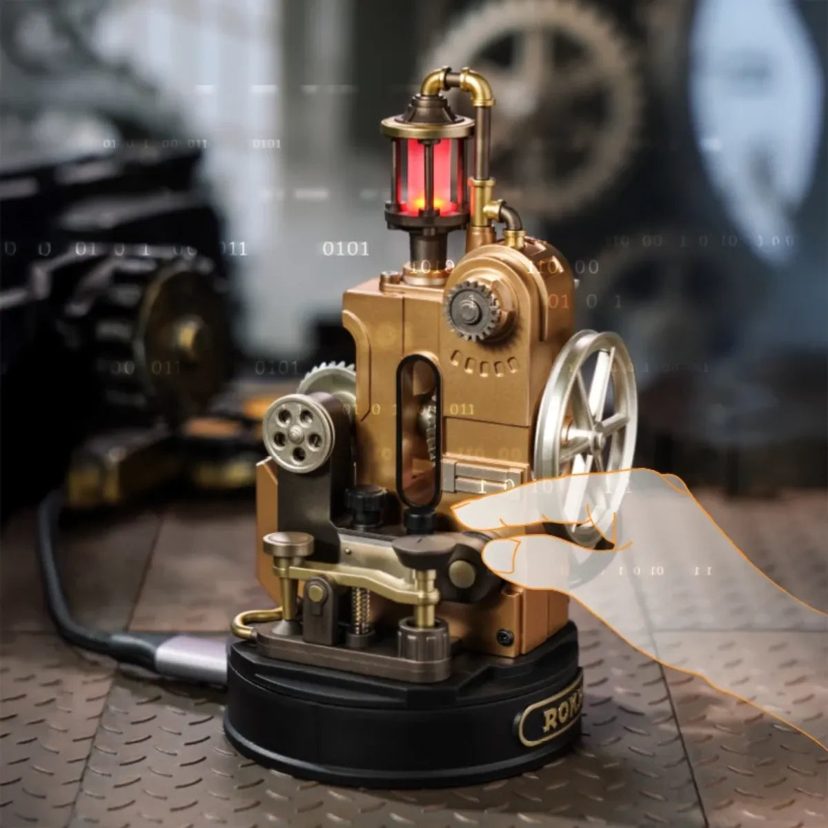 Morse Telegraph Mechanical 3D Puzzle