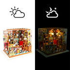 Sam's Study Library DIY Miniature House Kit