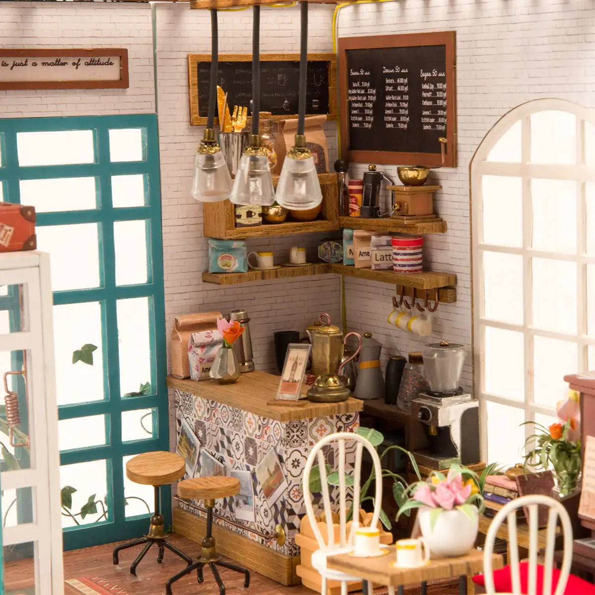 Simon’s Coffee DIY Miniature House Kit