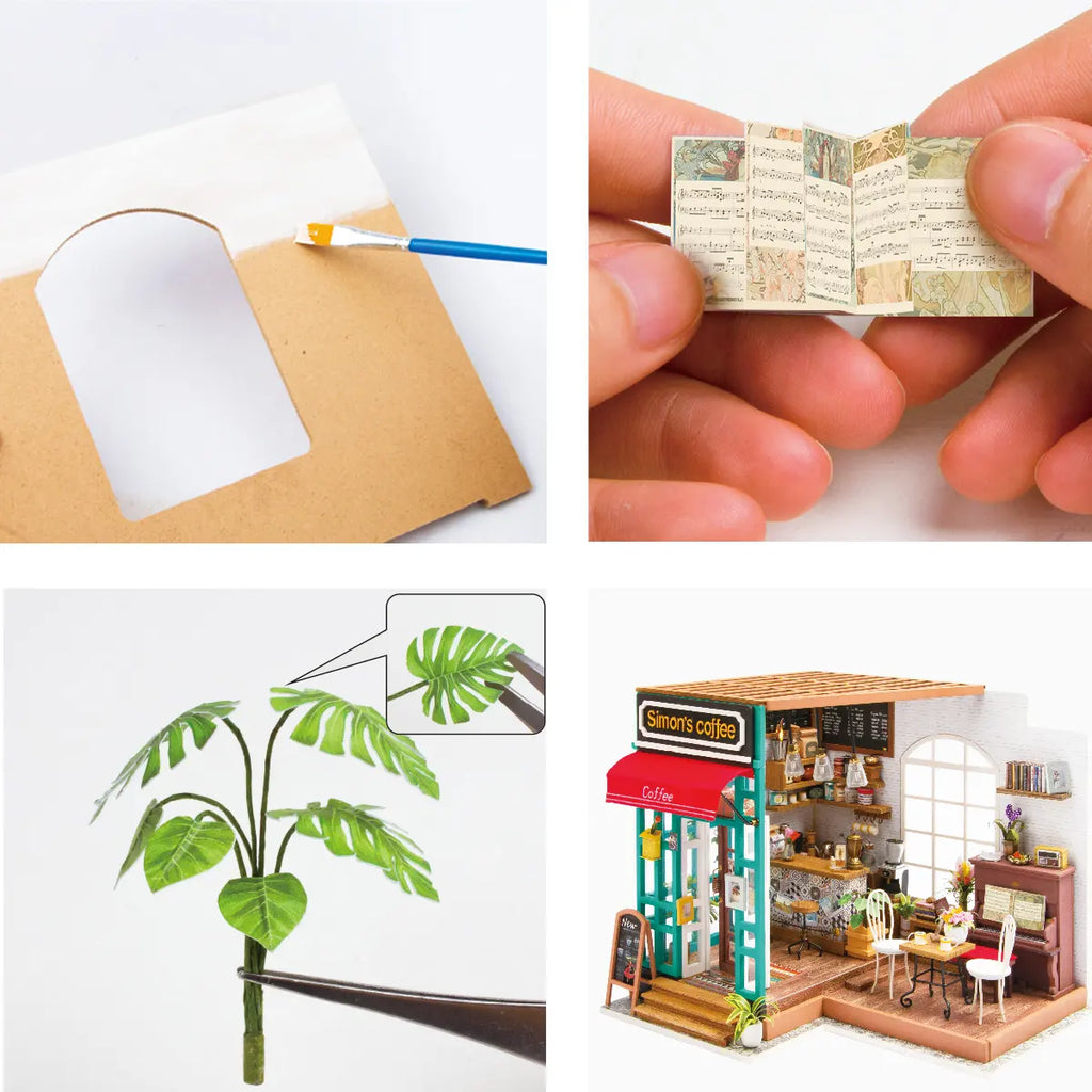 Simon’s Coffee DIY Miniature House Kit