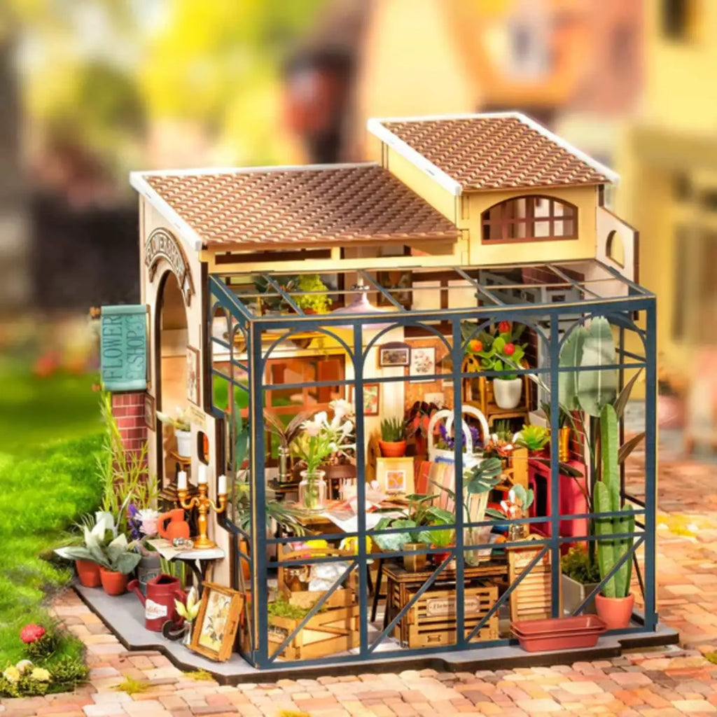 Emily's Flower Shop DIY Miniature House Kit