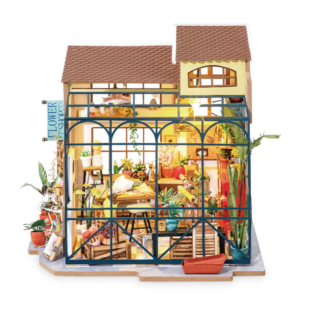 Emily's Flower Shop DIY Miniature House Kit