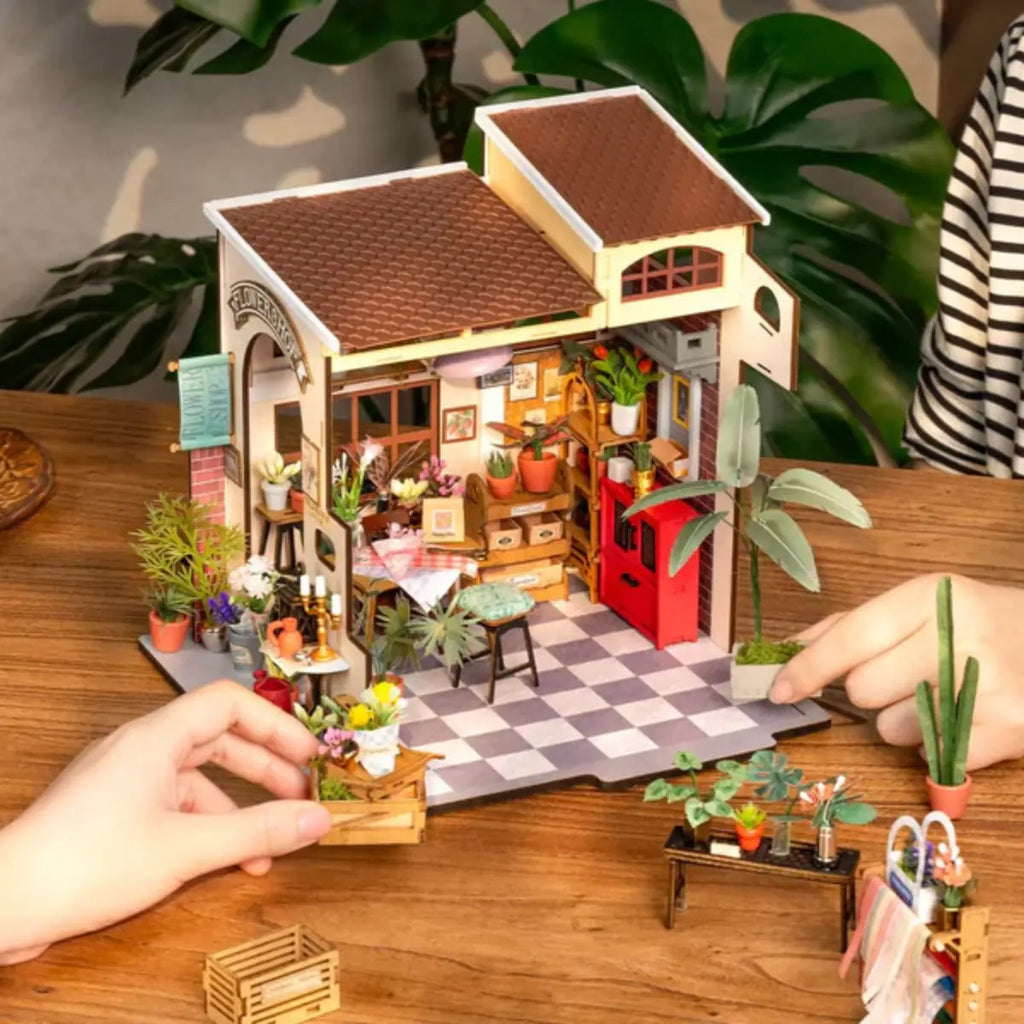 Emily's Flower Shop DIY Miniature House Kit