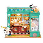 Alice's Tea Store DIY Miniature House Kit