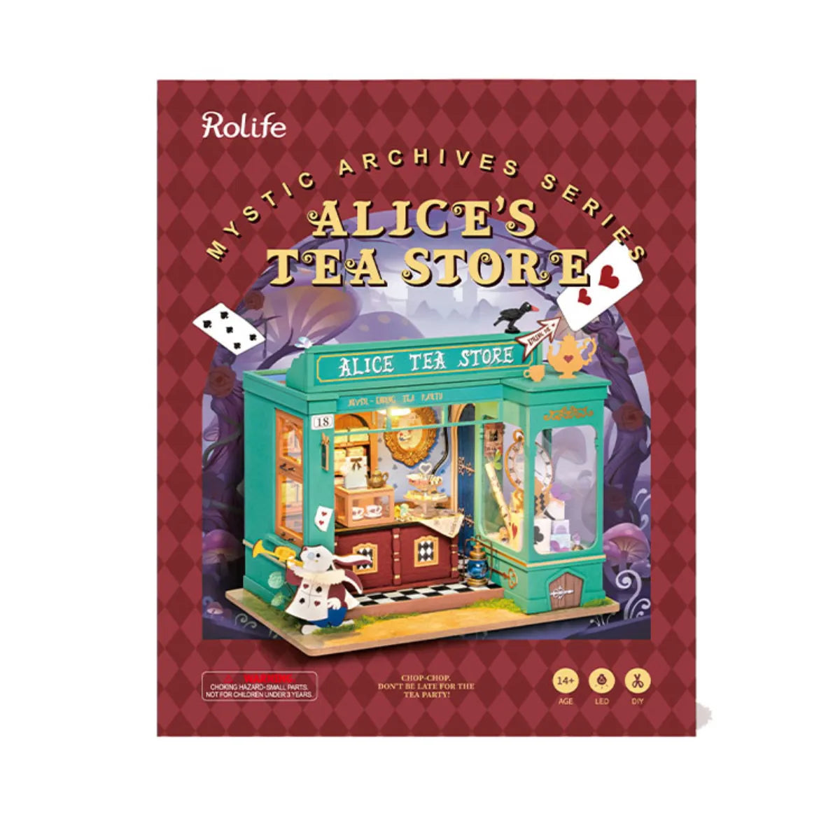 Alice's Tea Store DIY Miniature House Kit